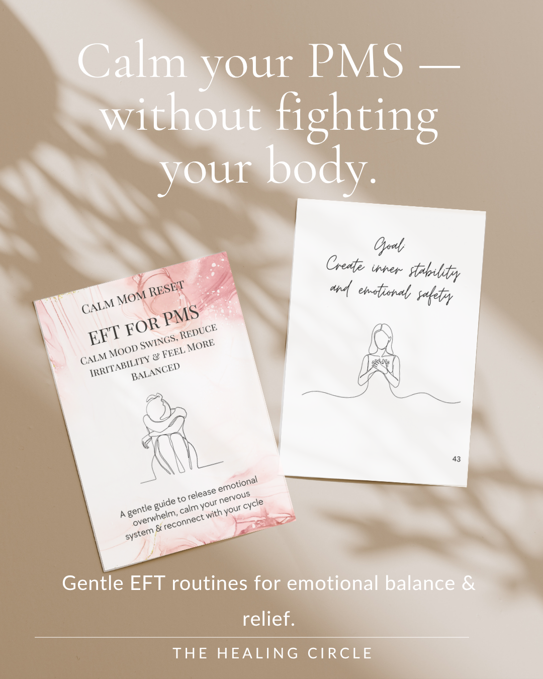 PMS Relief EFT Tapping Guide - Calm Your Hormones Naturally - Emotional Regulation, Cycle Support, Mood Swings, Overwhelm, Self Care for Women – Bild 4