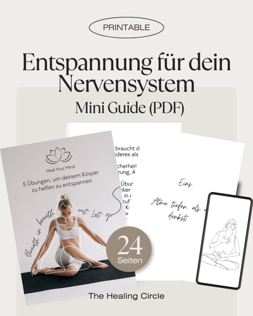 5 Übungen zur Beruhigung deines Nervensystems - Mini Guide für mehr Ruhe und Selbstregulation