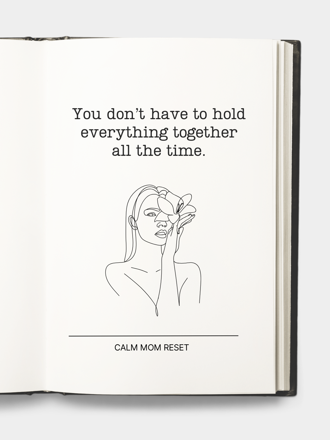Calm Mom Reset Printable PDF - Nervous System Reset for Moms - Anxiety Relief Guide – Bild 5