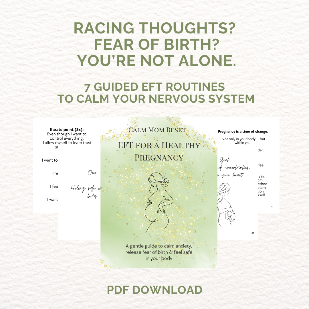 EFT Tapping for a Healthy Pregnancy – Calm Anxiety & Fear of Birth | Nervous System Support for Moms-to-Be – Bild 2