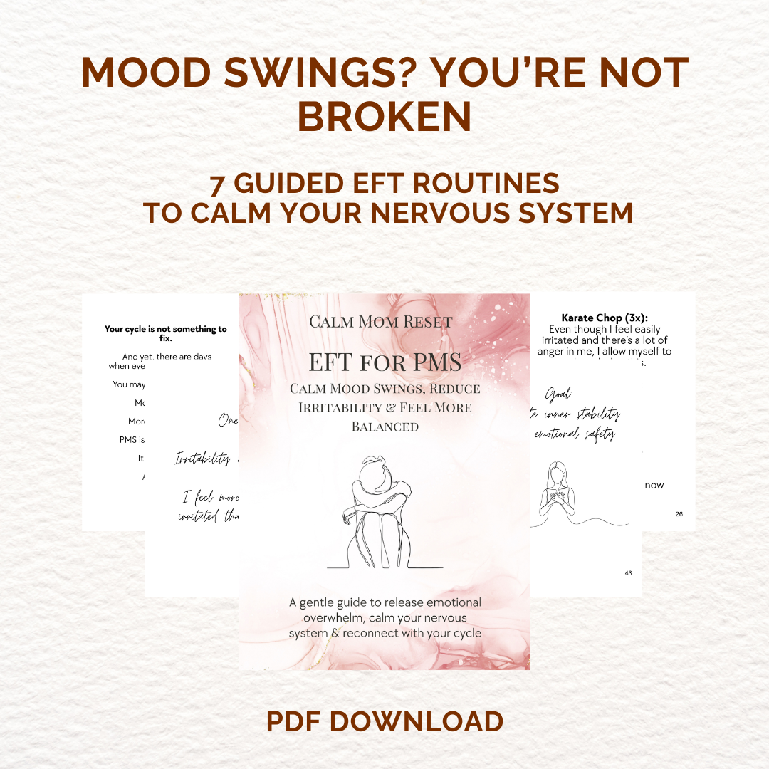 PMS Relief EFT Tapping Guide - Calm Your Hormones Naturally - Emotional Regulation, Cycle Support, Mood Swings, Overwhelm, Self Care for Women – Bild 2