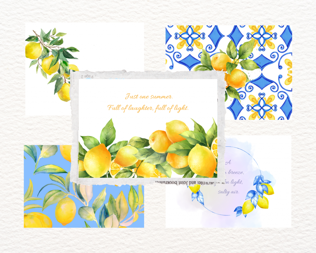 Dream Summer Art Cards (5 Prints) for Nervous System Regulation