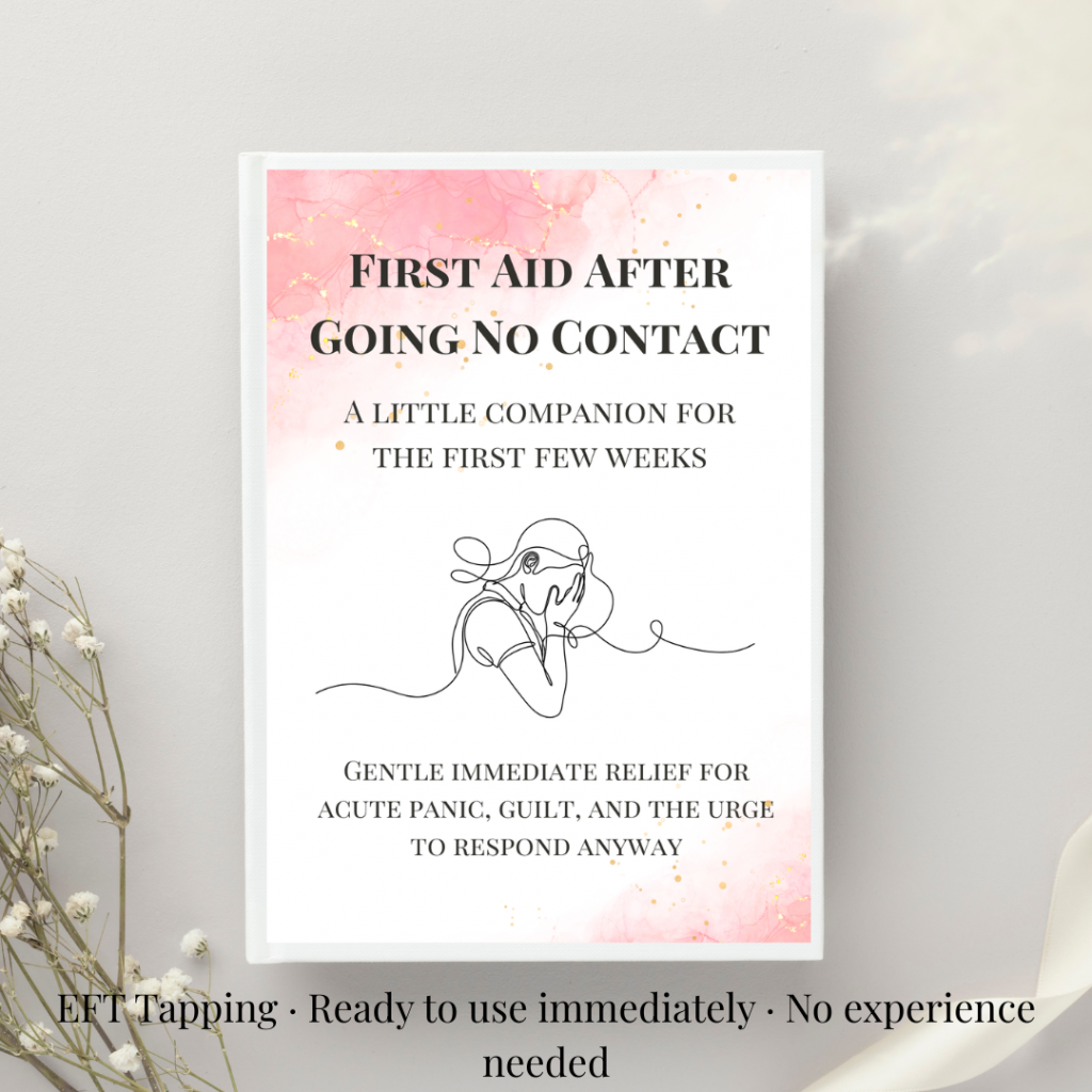 First Aid After Going No Contact - EFT Tapping